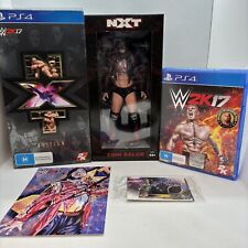 WWE 2K17 NXT Edition PS4 PlayStation 4 Complete With Game Figure Card Autograph for sale  Shipping to South Africa