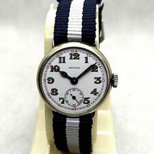 Zenith antigo militar art déco raro mostrador esmaltado trincheira relógio masculino por volta de 1930 comprar usado  Enviando para Brazil