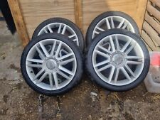 Audi S3 18” 5x112 Alloy Wheels & good tyres X4 for sale  MANSFIELD