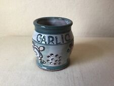 Studio pottery garlic for sale  LEICESTER
