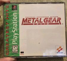Used, PS1 Metal Gear Solid Greatest Hits (Sony PlayStation 1 1998) CIB Complete for sale  Shipping to South Africa