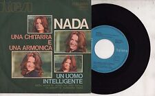 NADA disco 45 giri UNA CHITARRA E UNA ARMONICA made in ITALY 1972 usato  Cassano D Adda