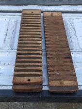 Vintage Wooden Durex Cigar Mold Press Tobacco 20 molds 22"Long x 5" wide #434187, used for sale  Shipping to South Africa