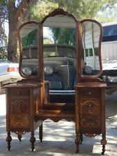 Antique vanity trifold for sale  San Jacinto