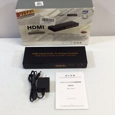 Adaptador/conversor Hilitand preto portátil 7.1CH HDMI áudio digital para analógico comprar usado  Enviando para Brazil