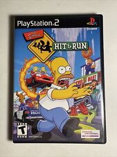 Videojuego PlayStation 2 Los Simpson Hit and Run Manual Sin Probar De Colección, usado segunda mano  Embacar hacia Argentina