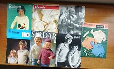 Vintage knitting patterns. for sale  PRESTON