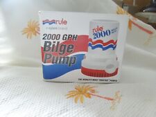 Rule bilge pump for sale  San Diego