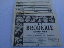 Revues ancienne broderie d'occasion  Fleurance