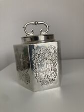 Hexagonal silver tea for sale  AMERSHAM