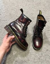 Dr Martens 1460 Cherry Red Vegan Jadon womens 6us for sale  Shipping to South Africa