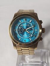 Usado, Relógio feminino Michael Kors MK8315 Hunger Stop cronógrafo ouro nova bateria comprar usado  Enviando para Brazil