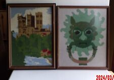 Unusual needlepoint pictures for sale  New Albany