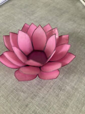 Lotus teelichthalter rosa gebraucht kaufen  Ilsede