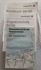 Kursbuch 1994 1995 gebraucht kaufen  Gemünden a.Main