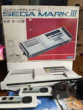 SEGA MARK 3 III CONSOLE (Sega Master System), almofadas, PSU, conjunto na caixa TESTADO EM ESTOQUE, usado comprar usado  Enviando para Brazil