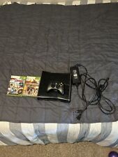 Xbox 360 Slim Tested Working Comes With 2 Games, used for sale  Shipping to South Africa