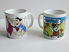 Flintstones ceramic mugs for sale  OLDHAM