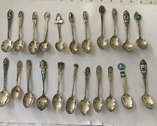 Lot of Vintage Souvenir Spoons, 22 Marked Sterling, 7 not marked Sterl +1 Trowel for sale  Shipping to South Africa