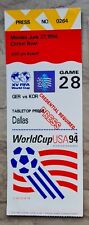 Ticket WM 1994 Deutschland Korea  Worldcup DFB Länderspiel comprar usado  Enviando para Brazil
