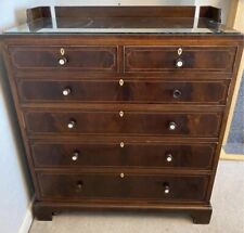 Mahogany dressing chest for sale  LLANELLI