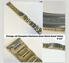 Pulseira de relógio vintage JB Champion aço inoxidável 19 mm comprar usado  Enviando para Brazil