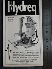 Advert print hydraulic for sale  LEICESTER