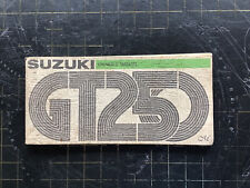 Suzuki gt250 original d'occasion  Expédié en Belgium