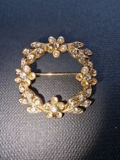 Vintage brooch gold for sale  BIRMINGHAM