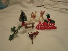 vintage christmas cake decorations for sale  WAREHAM