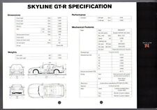 Nissan skyline specifications for sale  UK