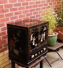Black lacquered embellished for sale  HIGH WYCOMBE