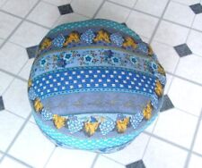 Pouf rond coton d'occasion  Lognes