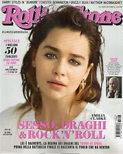 Rolling Stone 2017 8.Emilia Clarke,Idris Elba-Matthew McConaughey,Harry Styles usato  Campagna