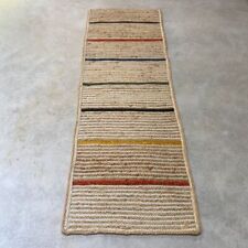 Alfombras rectangulares naturales hechas a mano alfombra trenzada de piso trenzado de yute algodón segunda mano  Embacar hacia Mexico