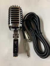 Microfone vocal dinâmico PYLE estilo retrô clássico com cabo XLR de 15 pés comprar usado  Enviando para Brazil