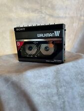 Grabadora de cassetes Walkman Sony WM-W800 funciona, PERO para repuestos/reparación: LEER segunda mano  Embacar hacia Argentina