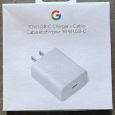Google - Cargador USB-C 30W y Cable USB-C - Claramente Blanco segunda mano  Embacar hacia Mexico