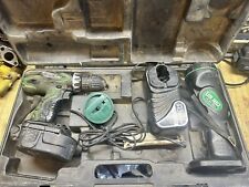 Hitachi 18 Volt Drill Kit DS 18DVF3 **READ** for sale  Shipping to South Africa