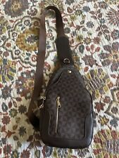 Leather crossbody chest for sale  Long Beach