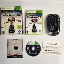 Rocksmith Xbox 360 Game Best Buy Edition com cabo de tom real adesivos completos na caixa comprar usado  Enviando para Brazil