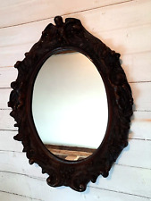 Charmant miroir bois d'occasion  Le Soler