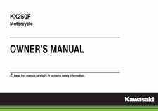 Kawasaki owners manual for sale  Lexington