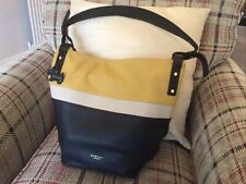 navy cream handbag for sale  DUNSTABLE