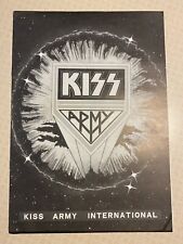 Folheto KISS Army International Fan Club Vintage 1992 Gene Simmons Raro comprar usado  Enviando para Brazil