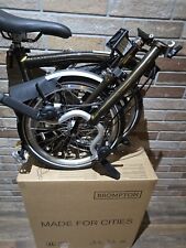 Brompton m6l black for sale  Shipping to Ireland