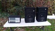 Speakers amplifier phonic for sale  WIMBORNE