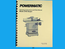 Powermatic model 2700 for sale  Goddard