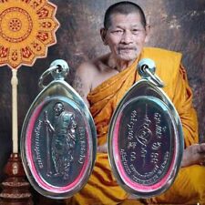 Phra LP MahaSila Wat Pho Sri Sa Ard Templo Medalla Colgante Buda Tailandés Amuleto segunda mano  Embacar hacia Mexico