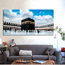 Used, Canvas Art Islam Hajj Umrah Makkah Kaaba Kareem Wall Decor Ramadan Eid No Frame for sale  Shipping to Canada